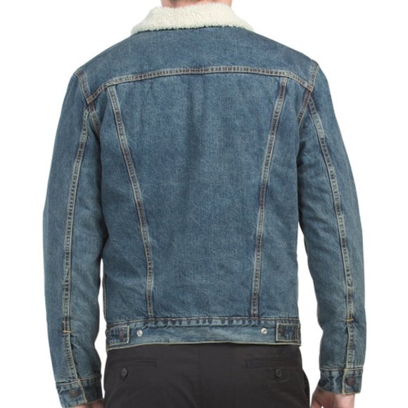 Levi's Trucker Sherpa Jean Jacket size S - Picture 2 of 7